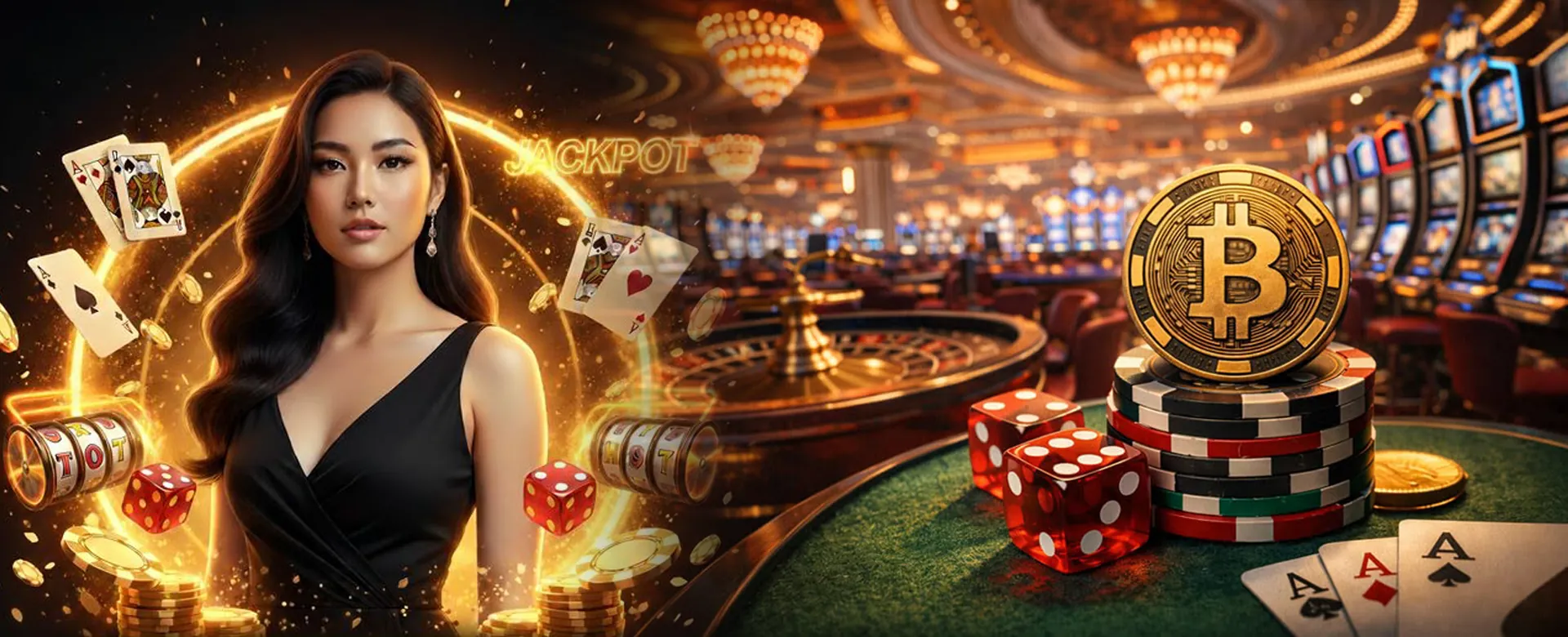 JL French online gaming banner with exciting casino games